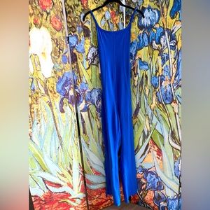 FP Movement Heat Waves Onesie NWOT size XL blue free people